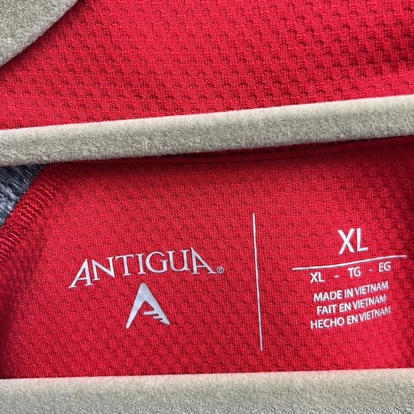 Antigua New England Patriots 1/4 zip longsleeve football base layer - Picture 4 of 6